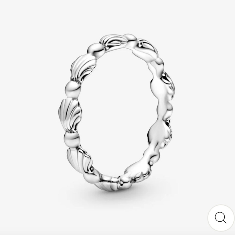 Pandora Sterling Silver Seashell Ring